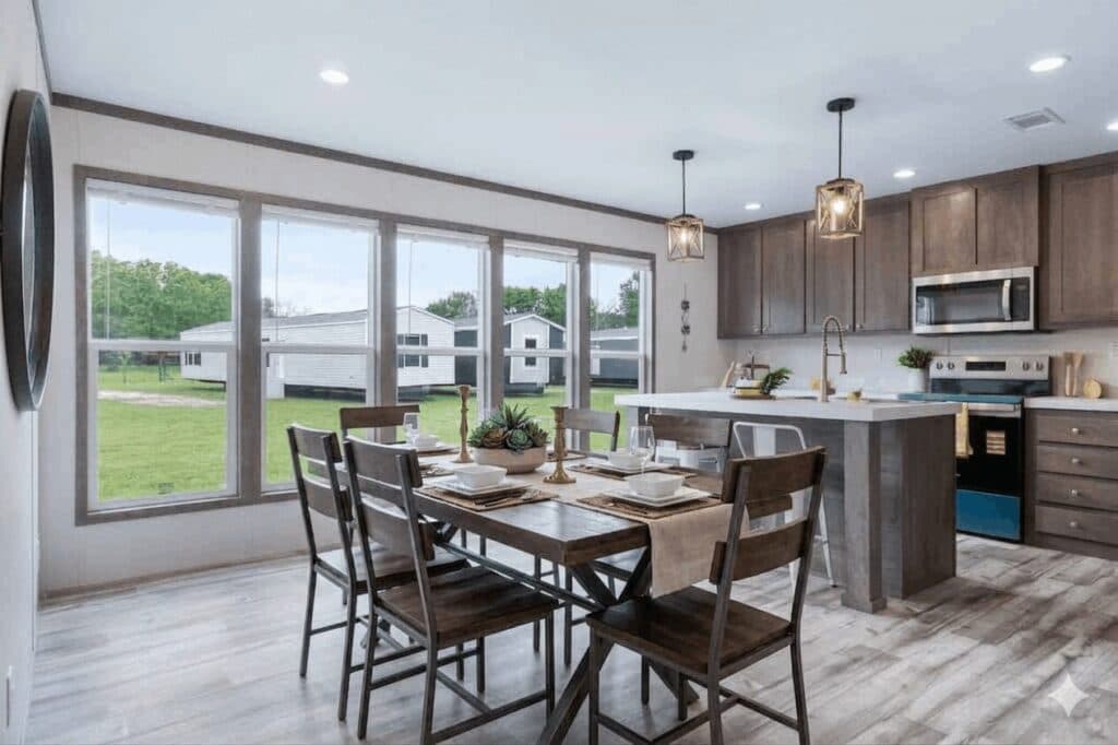 The palmer kitchen home features