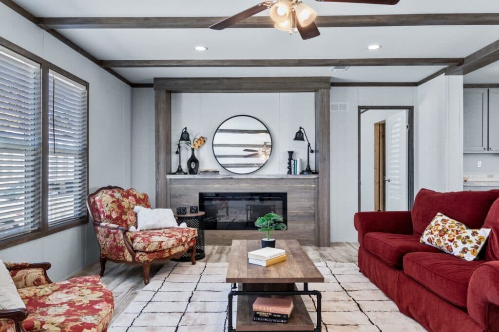 The hogan interior home features