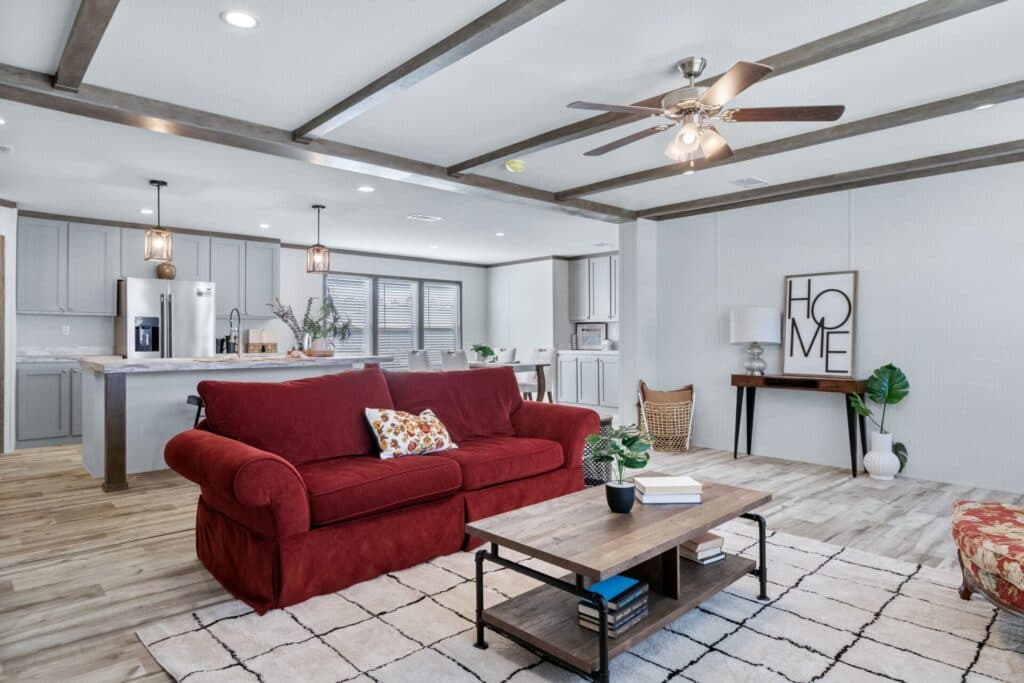 The hogan interior home features