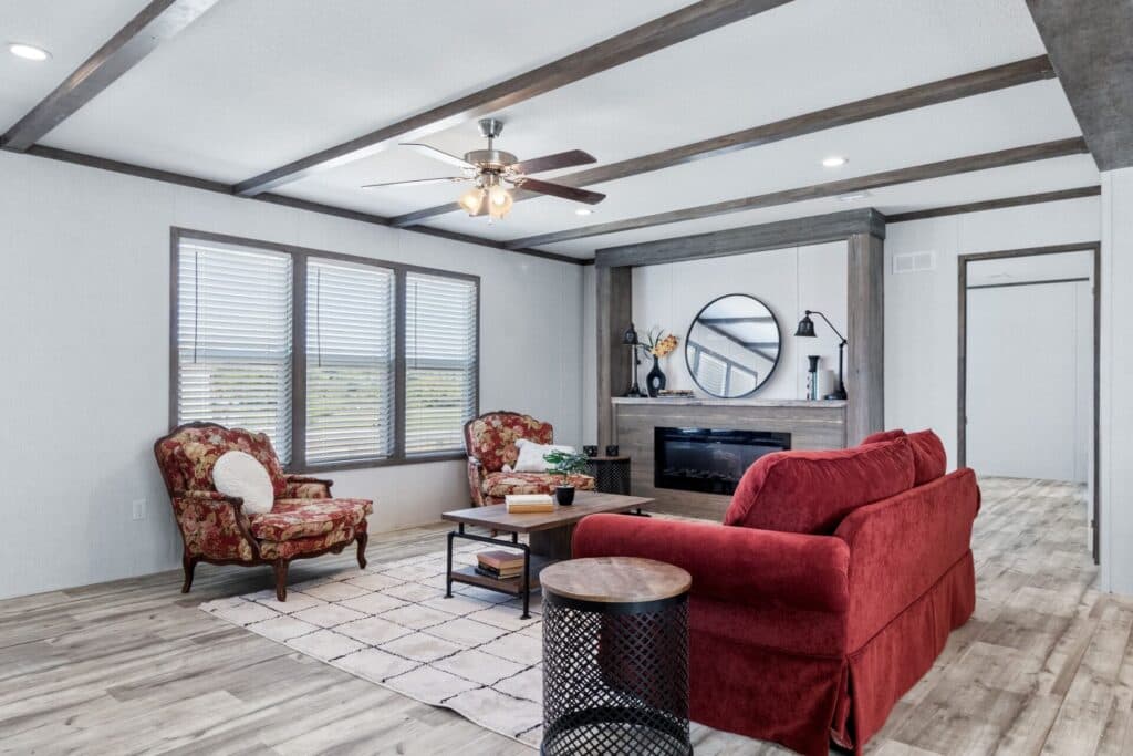 The hogan interior home features