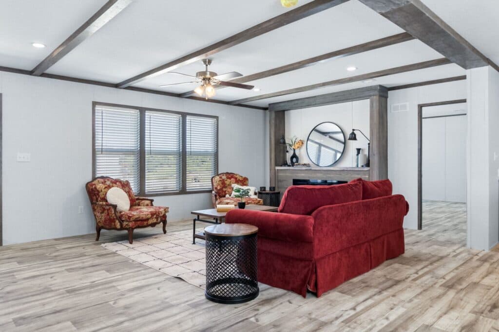 The hogan interior home features