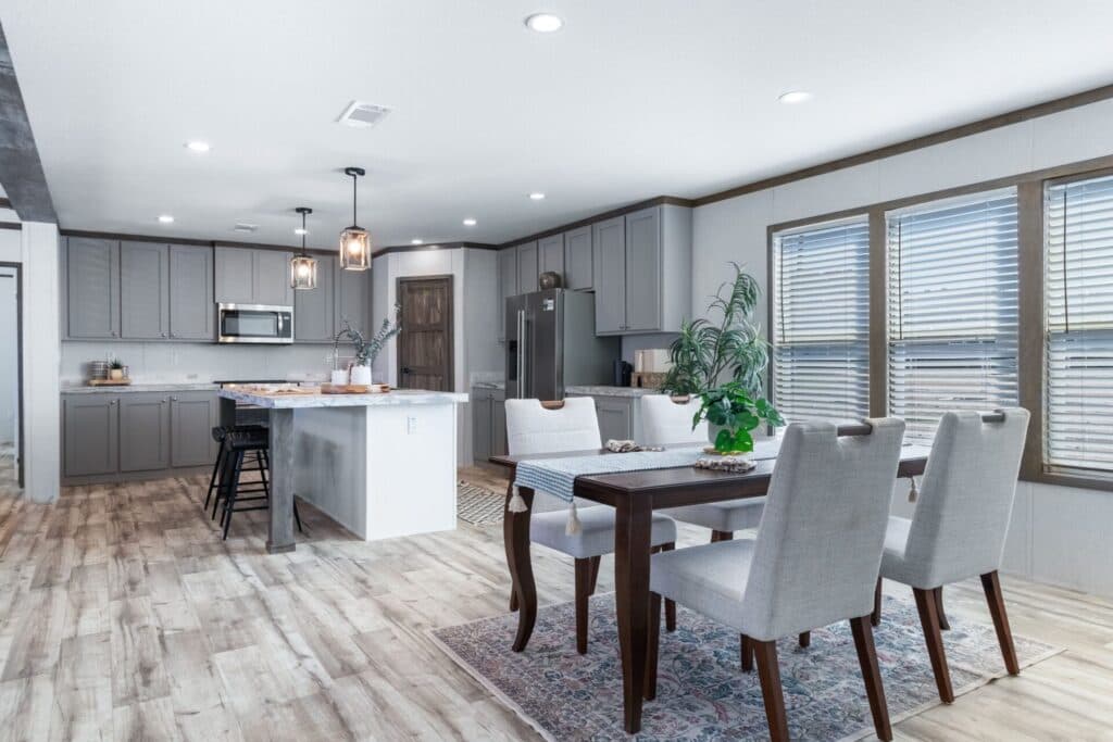 The hogan interior home features